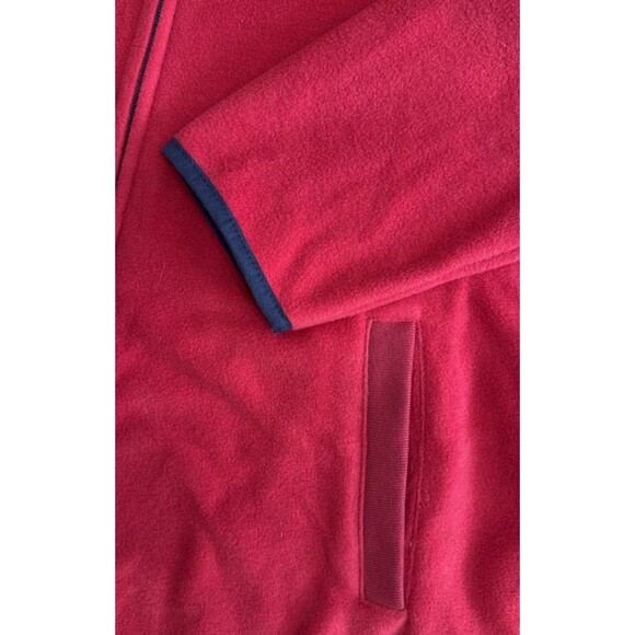 Retro 2015 Gap fleece zip up jacket red men’s size XL  Old Stock - Picture 5 of 6